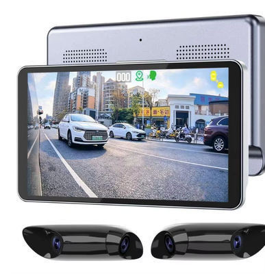 Qualität  6 Inch CMS Electronic Rearview Mirror System with Dual Side View Cameras AHD 1080P HD and IP67 Waterproof for Truck Bus Van RV Fabrik