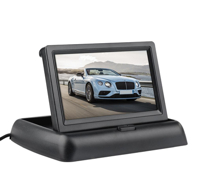 Qualität  4.3" Digital TFT LCD Foldable Screen Monitor, Car Reverse Rear‑View Camera Display for Vehicle Parking Assist OEM Available Fabrik