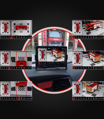 Kamera-Sicherheitssystem-Handels-LKW-Ersatzkamera 4CH HD 1080P des Auto-IP67