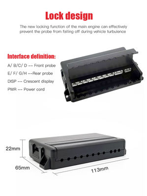 Smart Parking Location Autocar Parking Sensor, Vorder- und Rückerkennung, Auto Parking Assist, Fahrzeugparkschutzvorrichtung, Universal Car Sensor