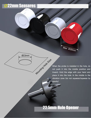 Volldeckung 8-Sensor-Radar-Parksystem mit LED-Display und Schallwarnung für Auto und LKW