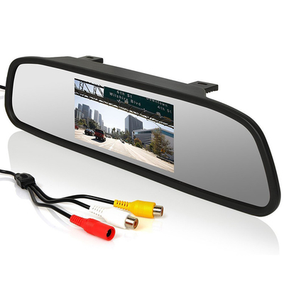 Automatischer Rückspiegel überwacht 4,3 Zoll LCD-Rückfahrhilfe 2 Handels Input