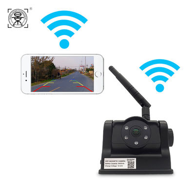 Tragbare 6800mAh WLAN-Auto-Rücksicherungskamera Verstellbarer Rückwinkel Wireless-Sicherheitskamera Umkehrhilfe Direktverpackung
