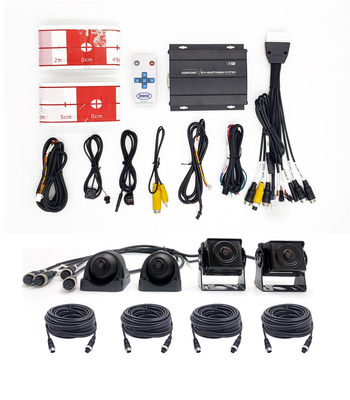 Auto-Kamera-Systeme DC12V 24V Digital wasserdichte Rückseiten-360
