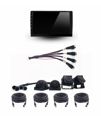 10 Inch 360° Panoramic Vehicle Camera System 3D Surround View 1080P Video Recorder with GPS 4G WiFi Support OEM ODM Service