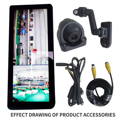 Voller HD 1080P 2CH Dual Camera Videorecorder des Fahrzeug-IP67 der Rückspiegel-DVR