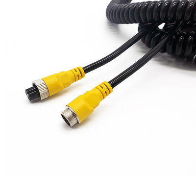 2-Leiter-Spulenkabel mit abziehbarem Feder-Schwerlast-Verlängerungsdraht für Lkw-Bus