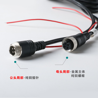 Asphaltieren Sie PVC 4 beständiges und elastisches Pin Aviation Cable Wearproof Pull
