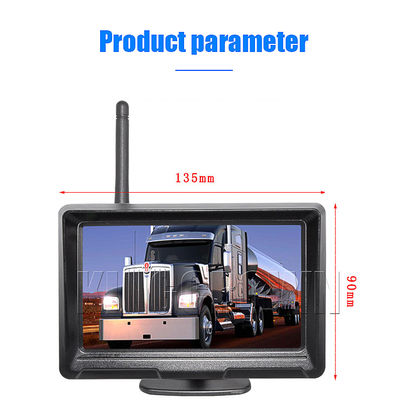 10-Inch AHD Monitor Wired Truck Camera System with 360° Surround View and Rear View for Heavy-Duty Vehicles