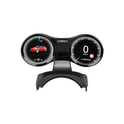 LCD-Bildschirm SUVs Tesla Digital Armaturenbrett-OBD2 HUD Multi Gauge Display