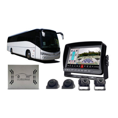360 Degree Surround View Camera System for Heavy Duty Vehicles with SONY Sensors and Night Vision