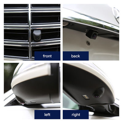 All-in-one 360°-Auto-Kamerasystem für perfekte Sichtbarkeit und Blinde-Punkt-Überwachung für besseres Fahren und Parken