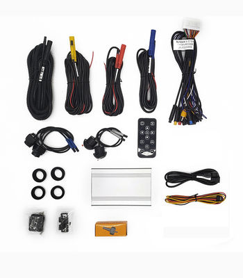 Intelligentes Auto-Kamerasystem mit KI-gestützter Totwinkel-Erkennung, 12V Stromversorgung & 10-Zoll AHD-Bildschirm