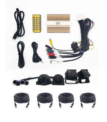 Busüberwachungskamerasystem mit 360-Grad-Ansicht, AHD 1080P, SONY-Sensor und Nachtsicht