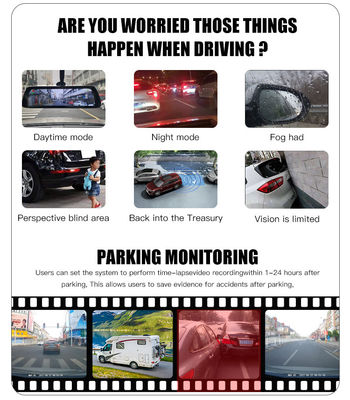 Überwachungskamera für Schwerlastfahrzeuge mit 360-Grad-Ansicht, AHD 1080P, SONY Nachtsicht