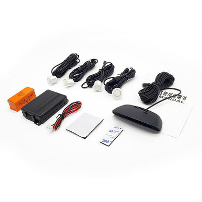 Car Reversing Aid 4PCS 16mm Adjustable Flat Sensors Reverse Backup Radar Sensor Detector Sound Buzzer Alarm for Mazda CX5