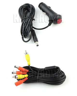 Nicht rostender DC24V-Feuerzeug-Stecker verkabeln 7m Auto-Kamerazubehöre für Schlag-Nocken