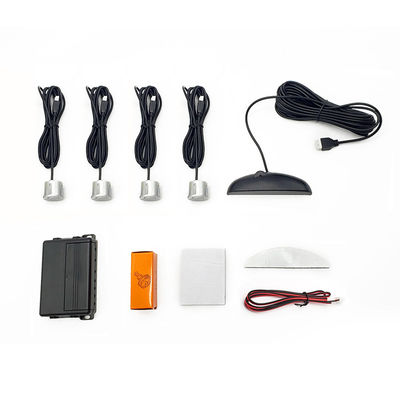 LKW-Rückfahrradarsystem mit 4 Sonden, Hinderniserkennung und Parksensoren