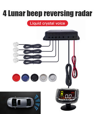 Universal 16,5mm 4 Sonde Parksensor System LCD Fernanzeige Auto Rückwärtssicherungsradar