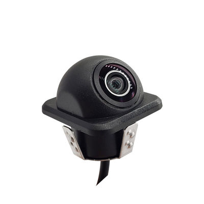  Straw Hat Type Fisheye Starlight Night Vision Camera, Waterproof Front Rear Side View Vehicle Camera with Drill Bit