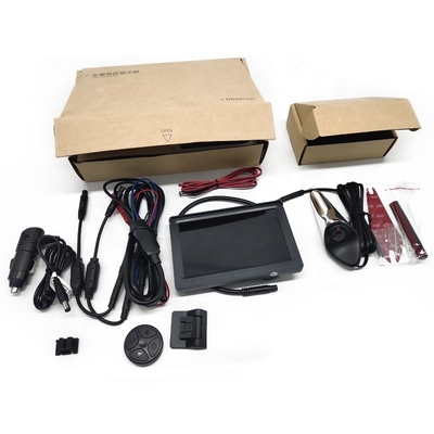 5 Zoll LCD-Totwinkelmonitor mit Haifischflossen-Kamera 12V-24V