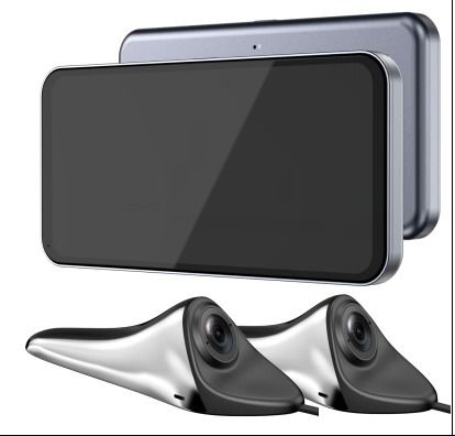 Sicherungskamera-System-Kit CCD/AHD Rückwärtskamera HD1080P Nachtsicht Links/Recht/Seitenansicht Mini versteckte Universal-Fit-Auto-Kamera