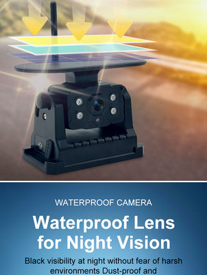 IP68 Waterproof AHD Rear View Camera with Starlight Night Vision and IR LED for Trucks, Buses, Taxis and Trailers
