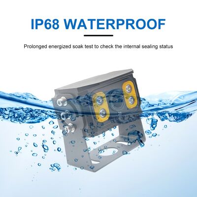 AHD-Hochleistungsfahrzeugkamera mit Weitwinkelobjektiv und wasserdichtem Industriegehäuse