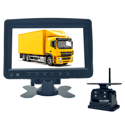 Commercial Truck Wireless Camera and Display Kit for Parking and Blind Spot Viewing
