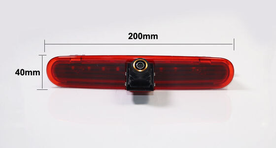 AHD 1080P 170° Fisheye Lens Rücksichtskamera, LED Bremslicht Kamera für Volkswagen VW Caddy Panel Life 2003-2019 OEM