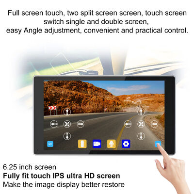 High-Resolution AHD 1080P Sharkfin Kamera KI Blind Spot Detektion mit 5 Zoll LCD Monitor