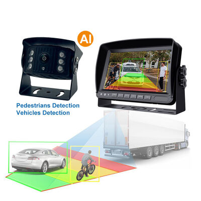 Heavy Duty CMOS 4 Pin Rear View Backup Camera Wide View Angle Night Vision Reverse Camera for Scania Bus Truck Van