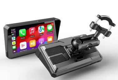 Motorradrekorder drahtlos Carplay/Androidauto Mobiltelefon Fahrzeugbildschirmprojektionsnavigation