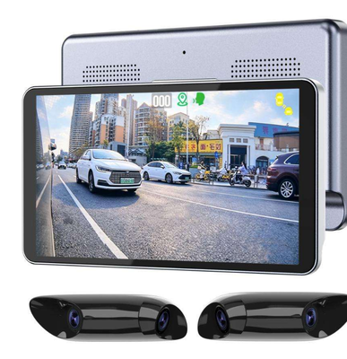 Dual-Lens 1080P Elektronische Rückspiegel 6 Zoll hohe Helligkeit Display Ultra-schlanke Aluminium-Körper Wasserdichtes Fahrzeug Rückspiegelkamera für Autos