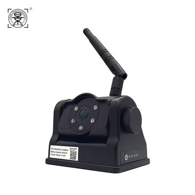 Wireless WiFi Vehicle Camera with 140° Wide View Angle and 4 IR Lights Infrared Night Vision for Phone APP Remote Monitoring
