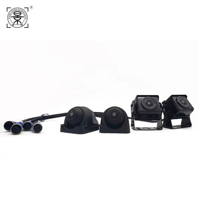 4 Kanäle 360-Grad-Panorama-Ansicht Schwerlastwagen-Kamerasystem mit Surround-View-Überwachung