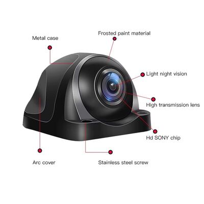 AHD 1080P-Lkw-Spiegelblindsystem mit IR-Nachtsicht und IP68-wasserdichtem Fahrzeugüberwachungssystem