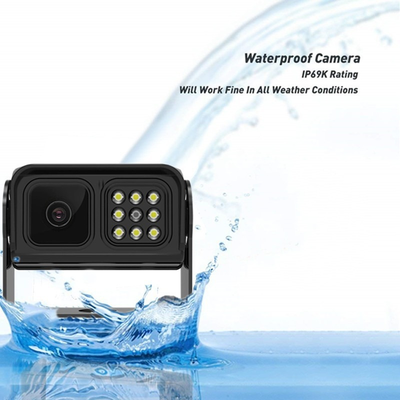 Rückfahrkamera mit Sternenlicht-Nachtsicht, IP69K wasserdicht, 170° Ultra-Weitwinkel und Sternenlicht-Schwachlichtsicht für LKWs