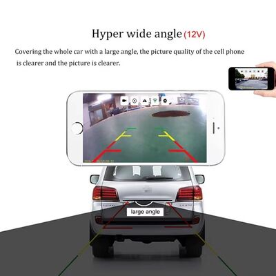 5G WiFi Wireless HD Auto Backup Kamera mit Infrarot Nachtsicht IP67 wasserdicht und 140 Grad Blickwinkel für iOS Android