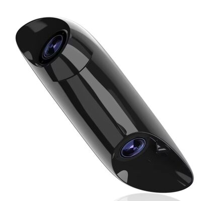 6.0 Inch HD Electronic Rearview Mirror Monitor with Dual Blind Spot Cameras Night Vision Plug‑and‑Play Car Safety Surveillance System
