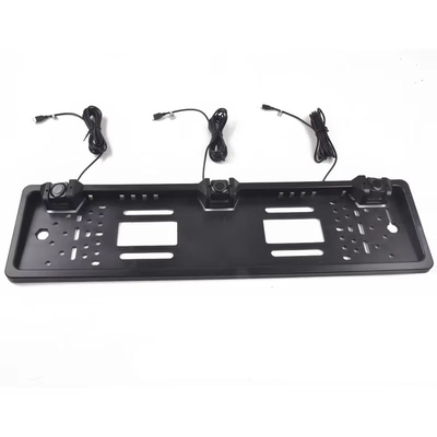 Proximity Warning System Parktronics European License Plate Frame Reversing Radar With 3 Sensors EU Plate Frame for Car