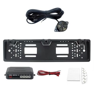 Warm verkaufter EU-Pkw-Kennzeichen-Rahmen-Parksensor, IP67 wasserdicht Rückansicht-Backup-Parksensor mit Radar-Kit, OEM erhältlich