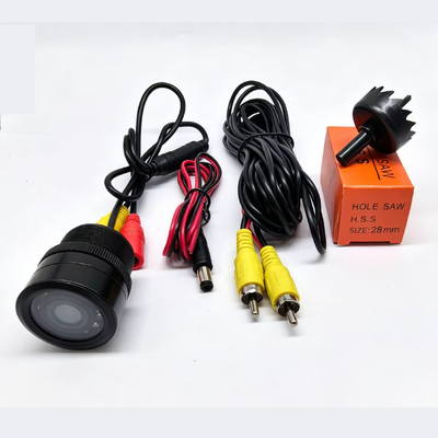 CVBS bis AHD 720P 1080P Auto-Backup-Parkkamera, 28mm IR-CCD-Wasserdichte Rückfahrkamera für VW AUDI KIA Pkw