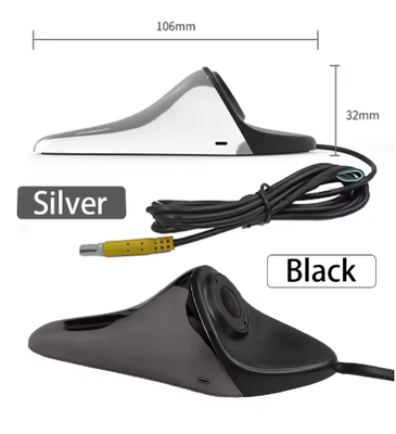 Shark Fin CMS Electronic Rear-View Mirror System with AHD 1080P, IP67 Waterproof, and 140° Wide-Angle for Blind Spot Elimination